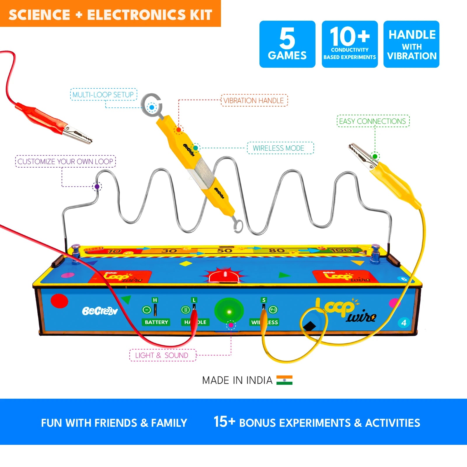 Loop Wire Game with Electro Play | 8-14 years
