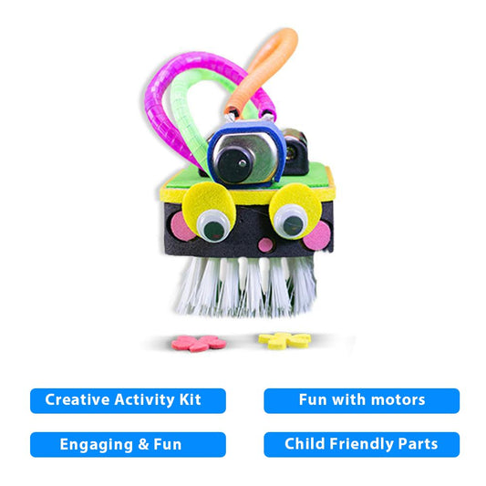 DIY Robotic Mini Brush Robot | 10 in 1 return gift pack | 8-12 years