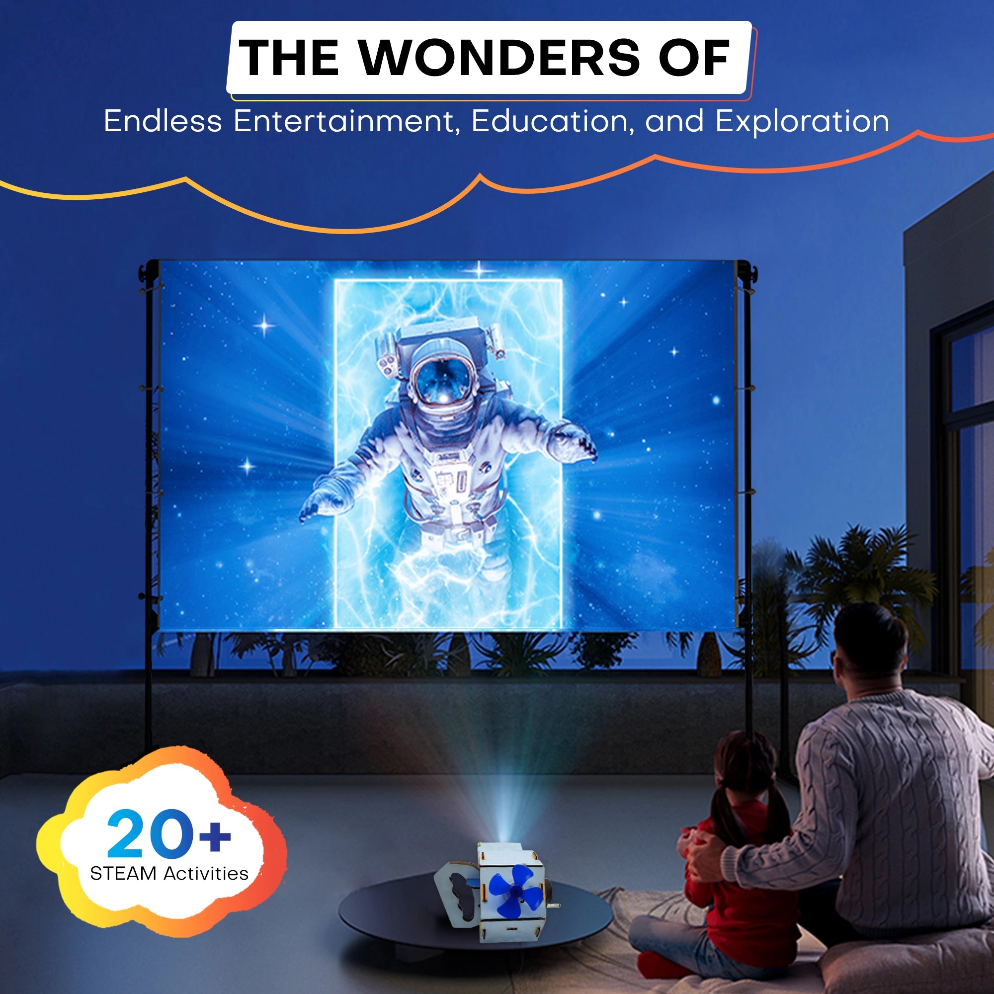 Crank Generator and Projector Kit | 8-14 years