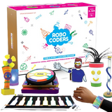 Robocoders Coding Invention STEM Kit | 30+ Experiments | Scratch block coding | 8-14 years