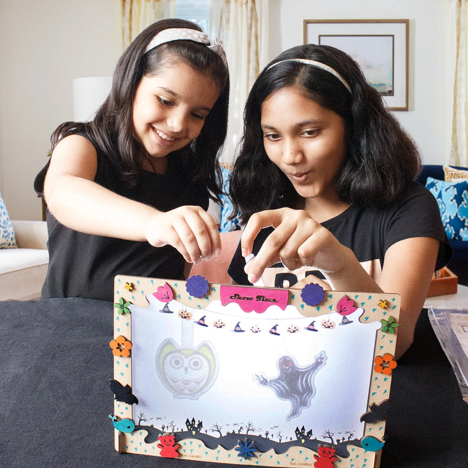 Haunted House Shadow Art Theatre Kit | 8-12 years