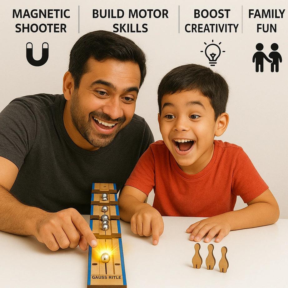 Gauss Rifle DIY Toy | 8-12 years