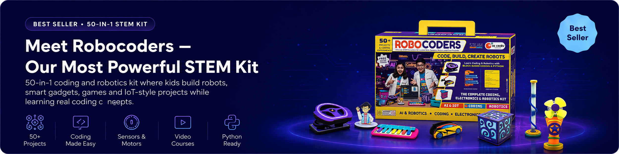 Meet Robocoders - Our Most Powerful STEM Kit