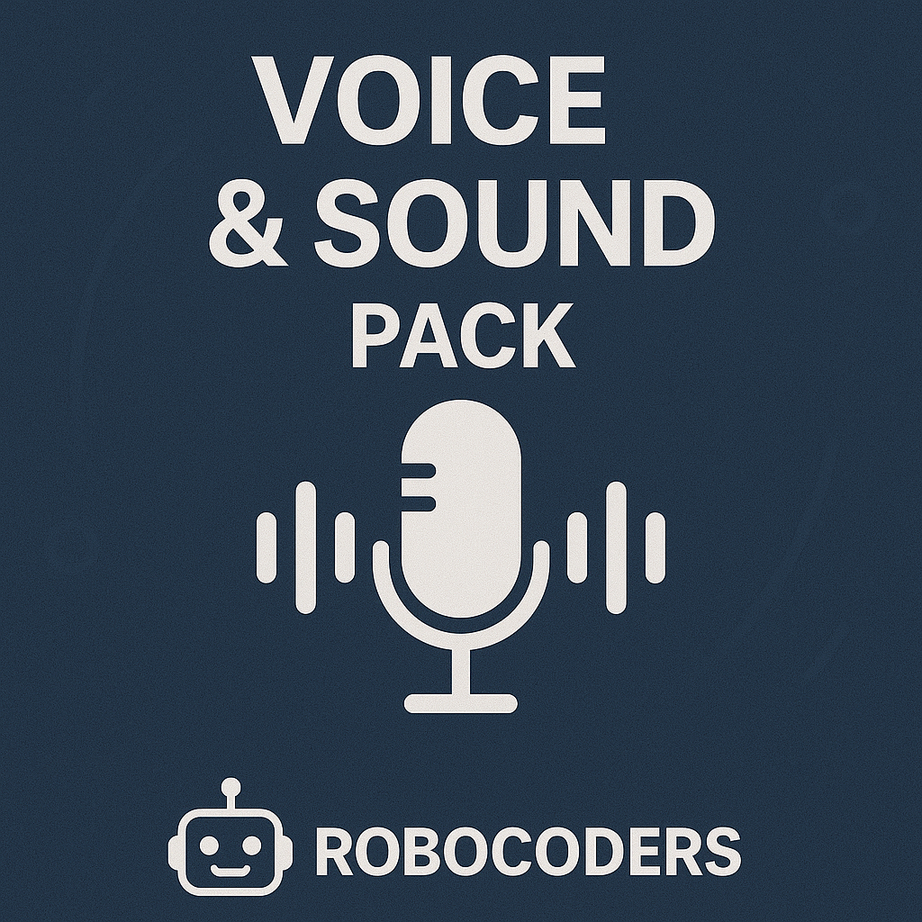 Voice & Sound Extension Pack | Robocoders