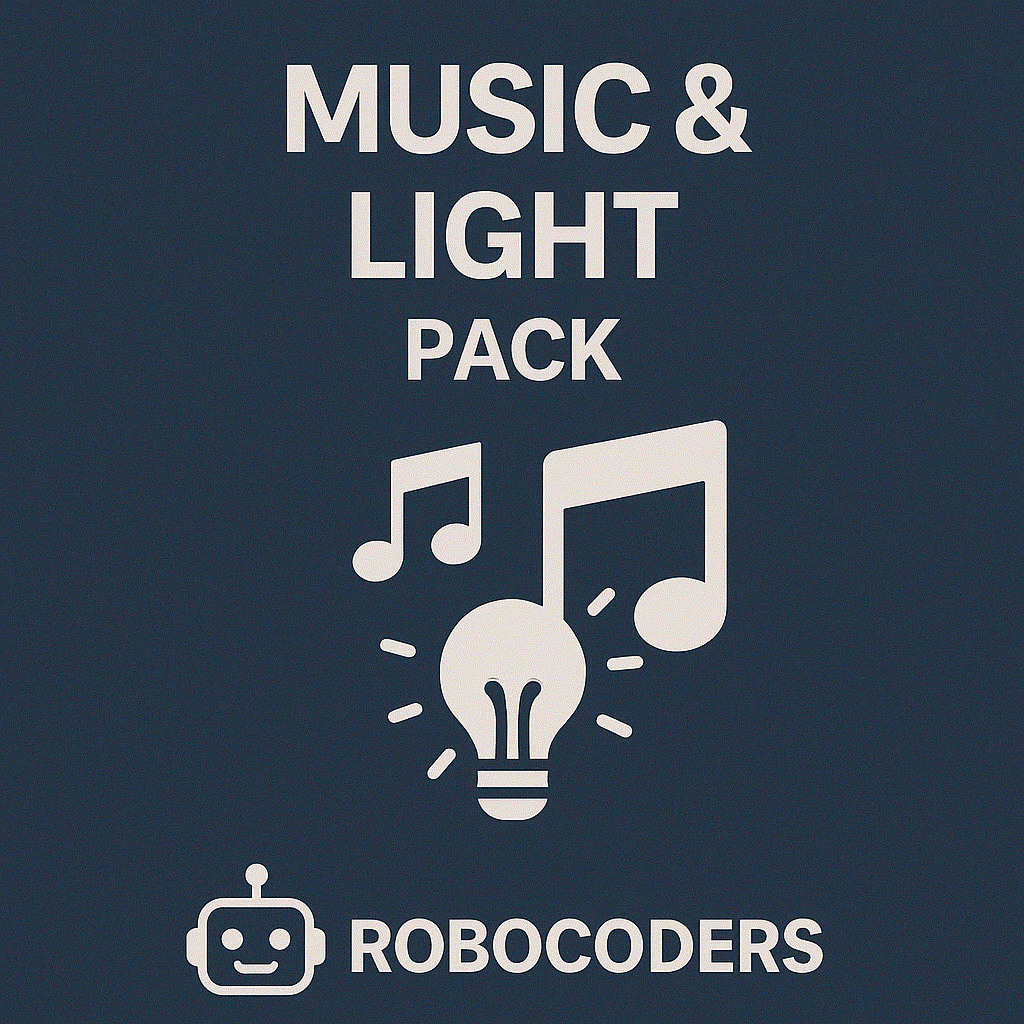 Music and Light Extension Pack | Robocoders