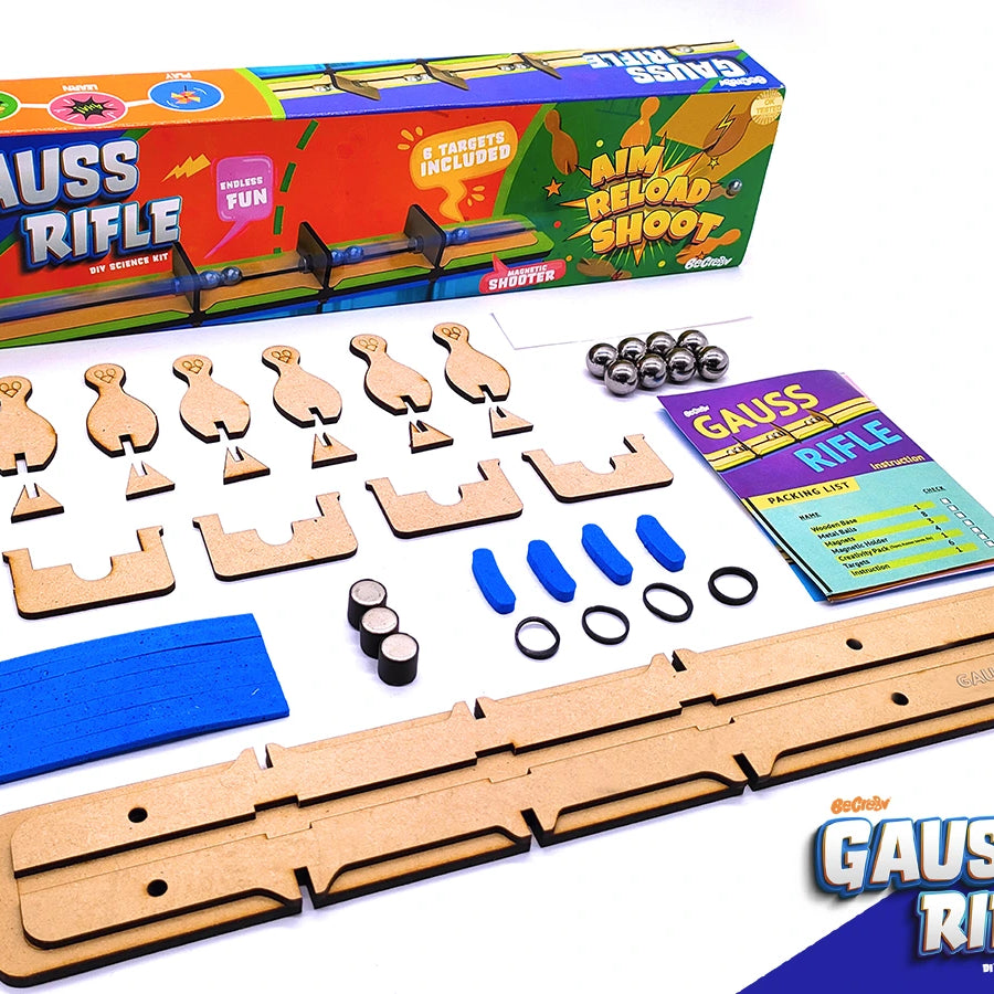 Gauss Rifle DIY Toy | 8-12 years