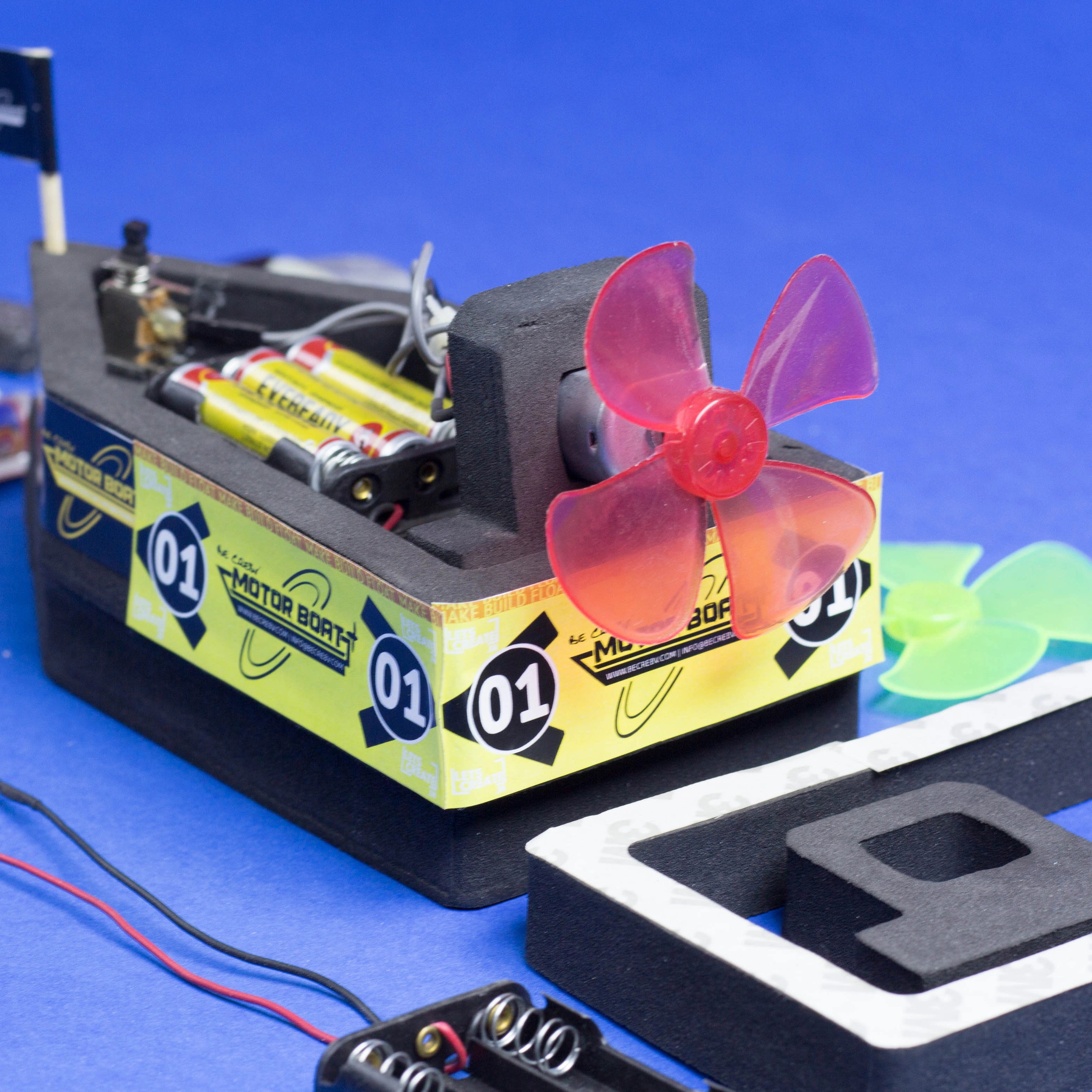 Motor Boat DIY Science Kit | 8-12 years