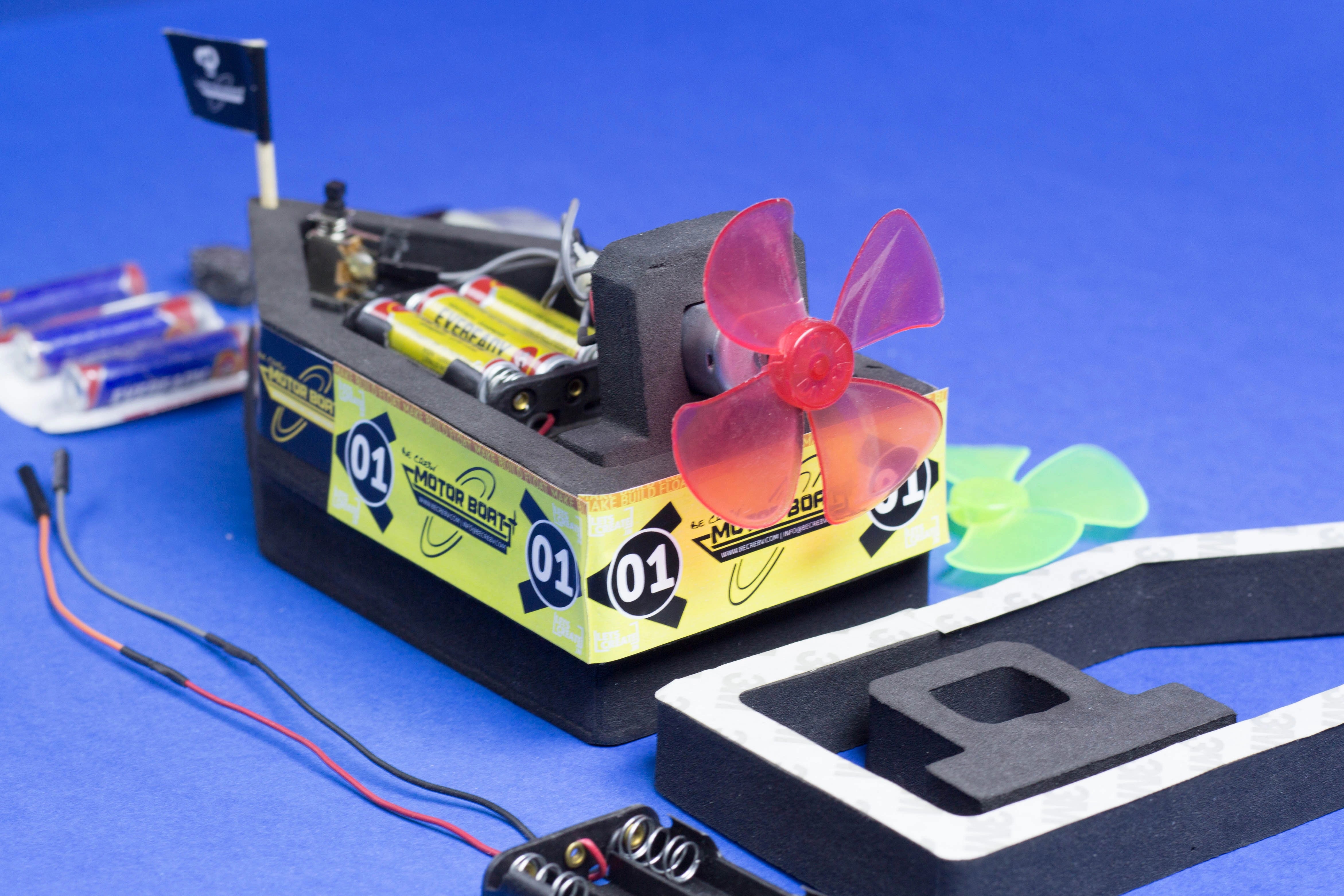 Motor Boat DIY Science Kit | 8-12 years