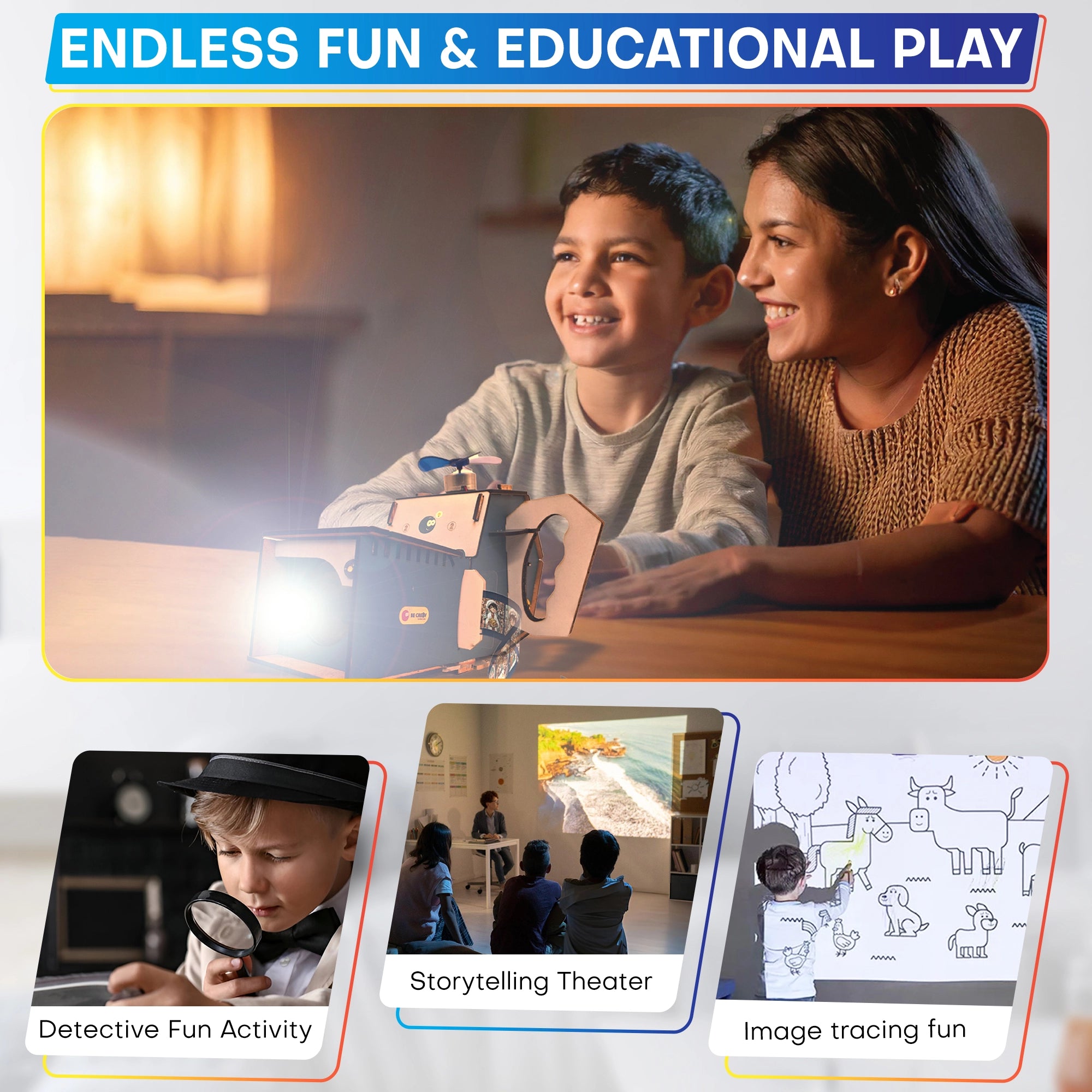 Crank Generator and Projector Kit | 8-14 years