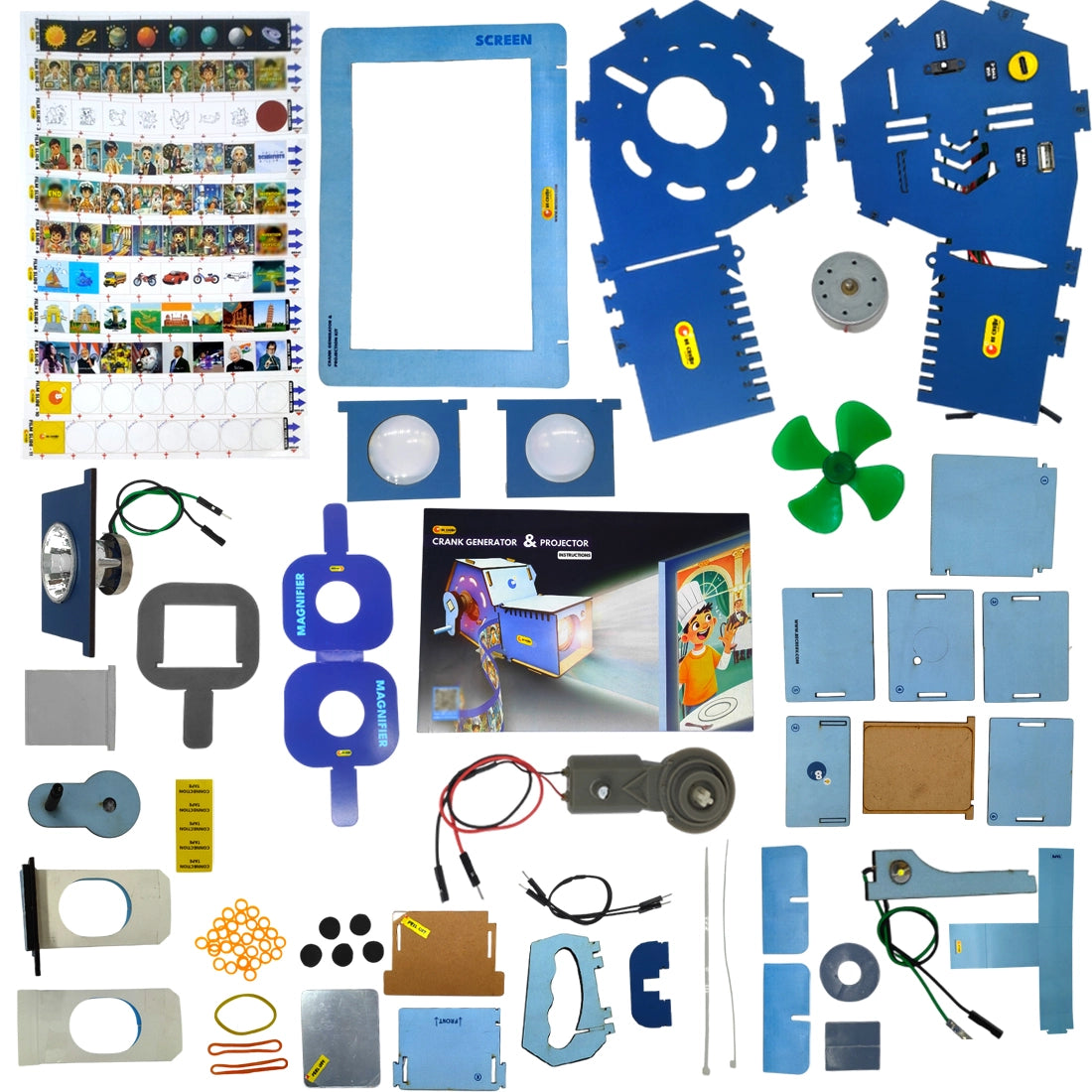 Crank Generator and Projector Kit | 8-14 years