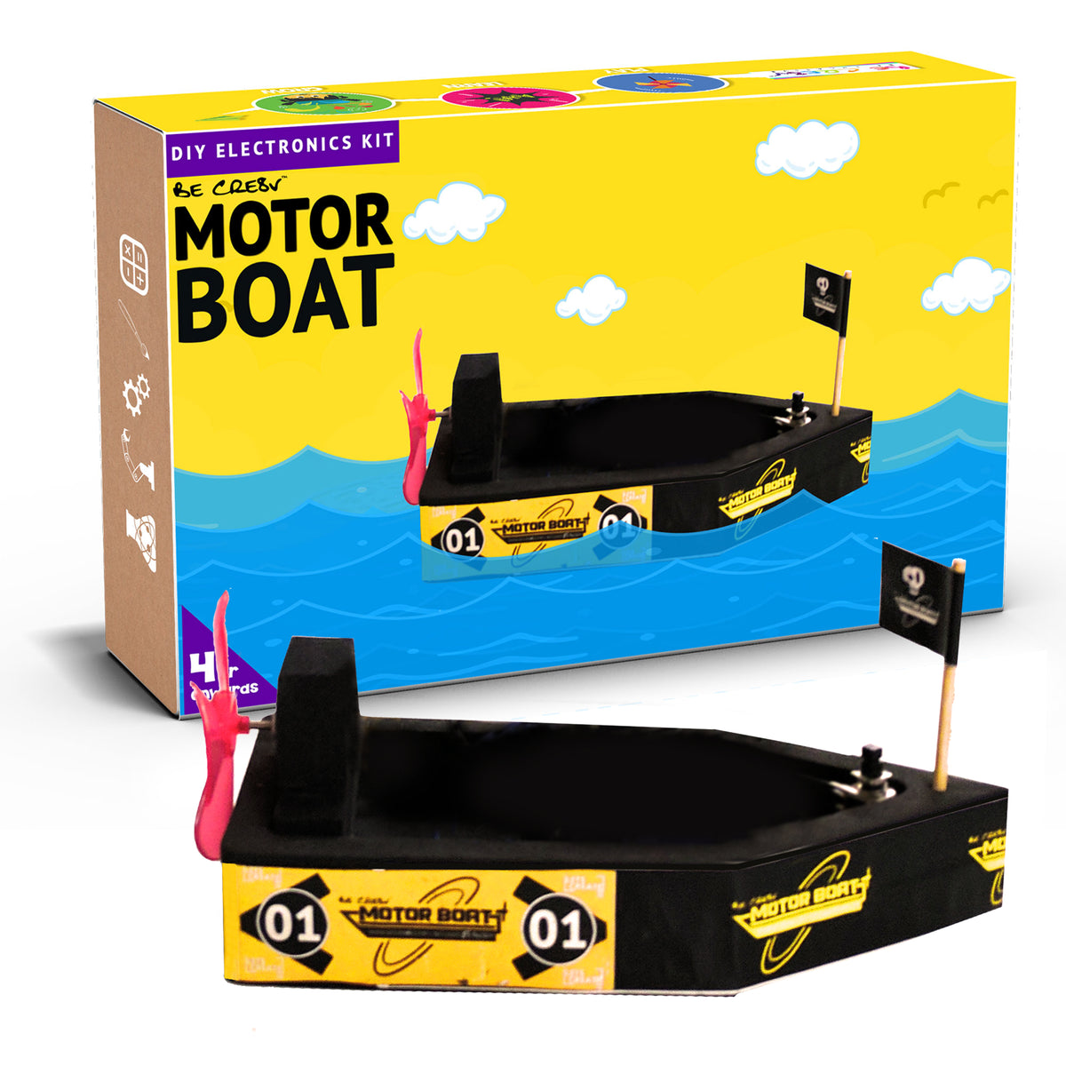 Motor Boat – DIY Science Kit for Kids 8–12