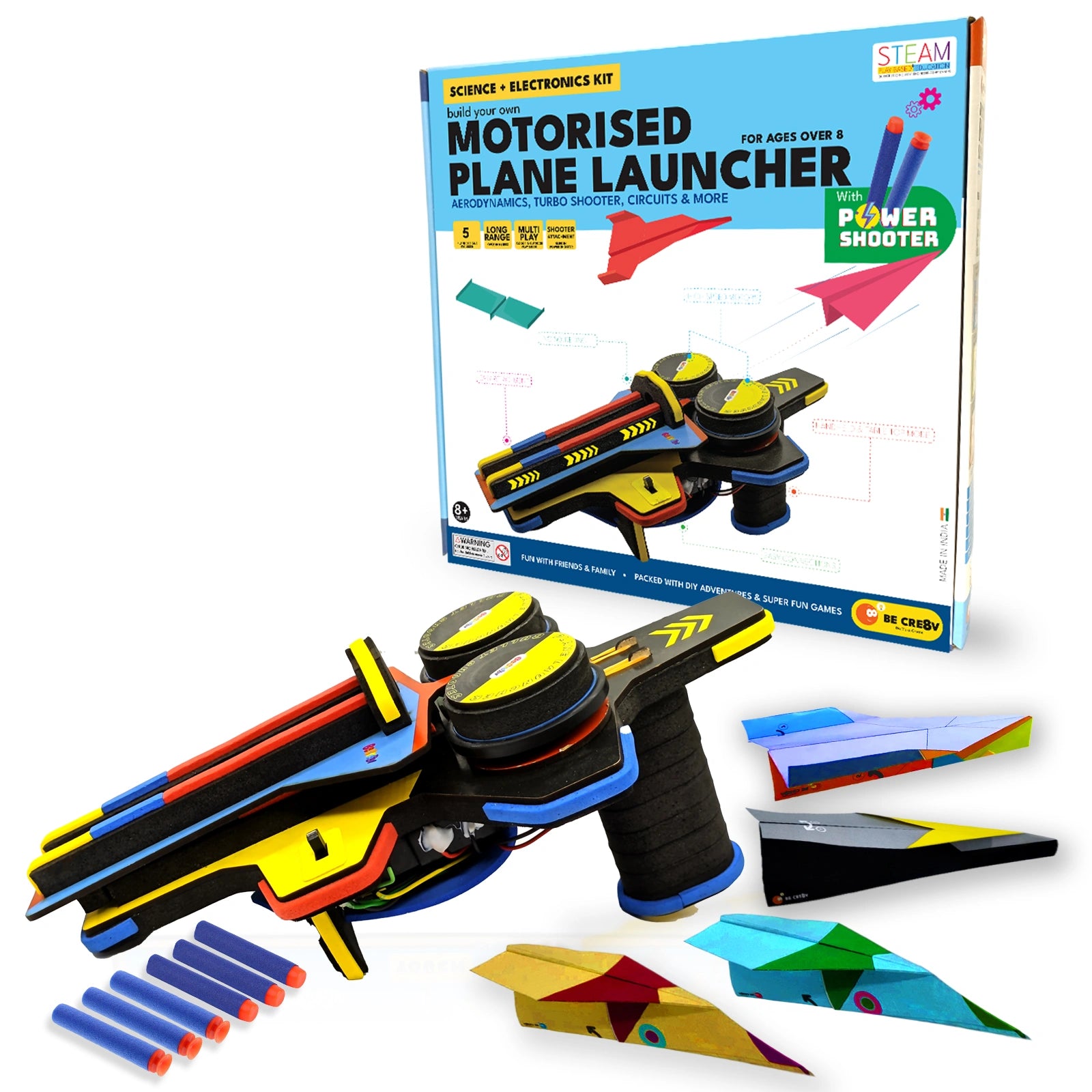 Plane Launcher with Power Shooter | 8-14 years
