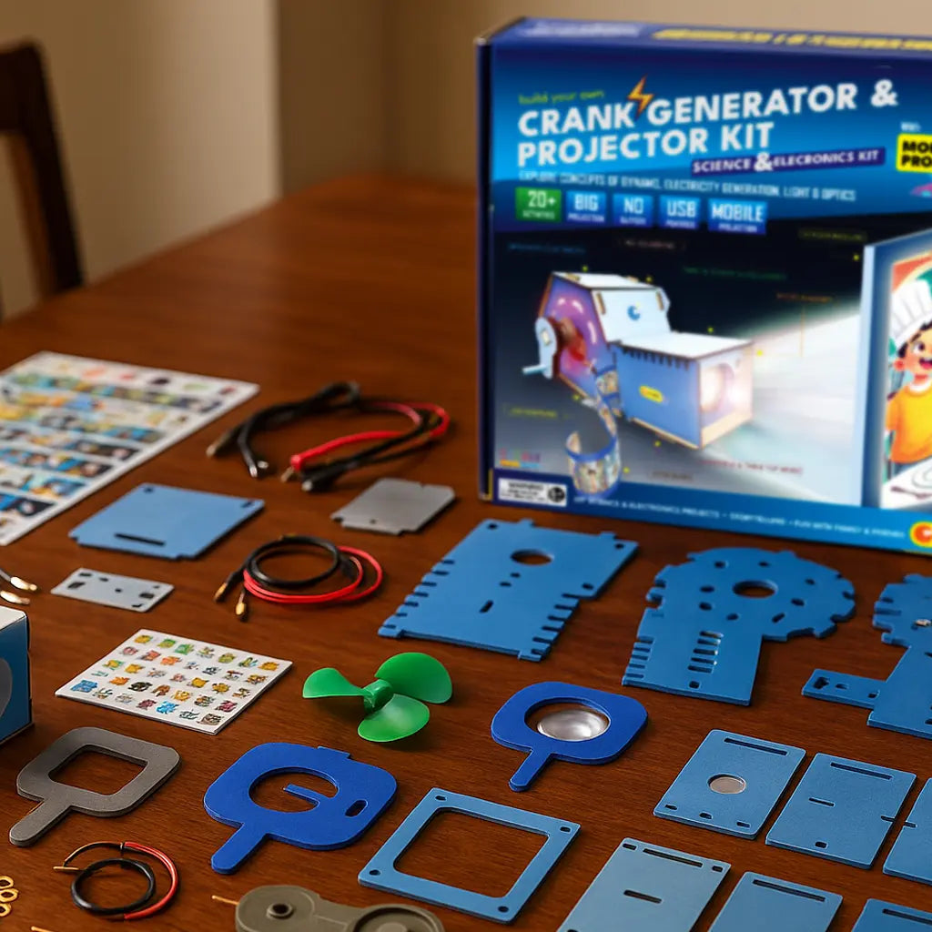 Crank Generator and Projector Kit | 8-14 years