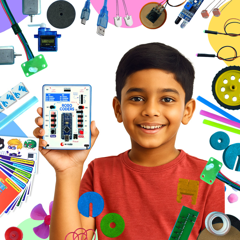 Robocoders – 50-in-1 Coding & Robotics Kit for Kids