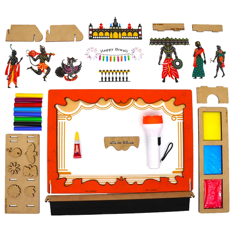 Ramayana Shadow Art Theatre Kit | 8-12 years