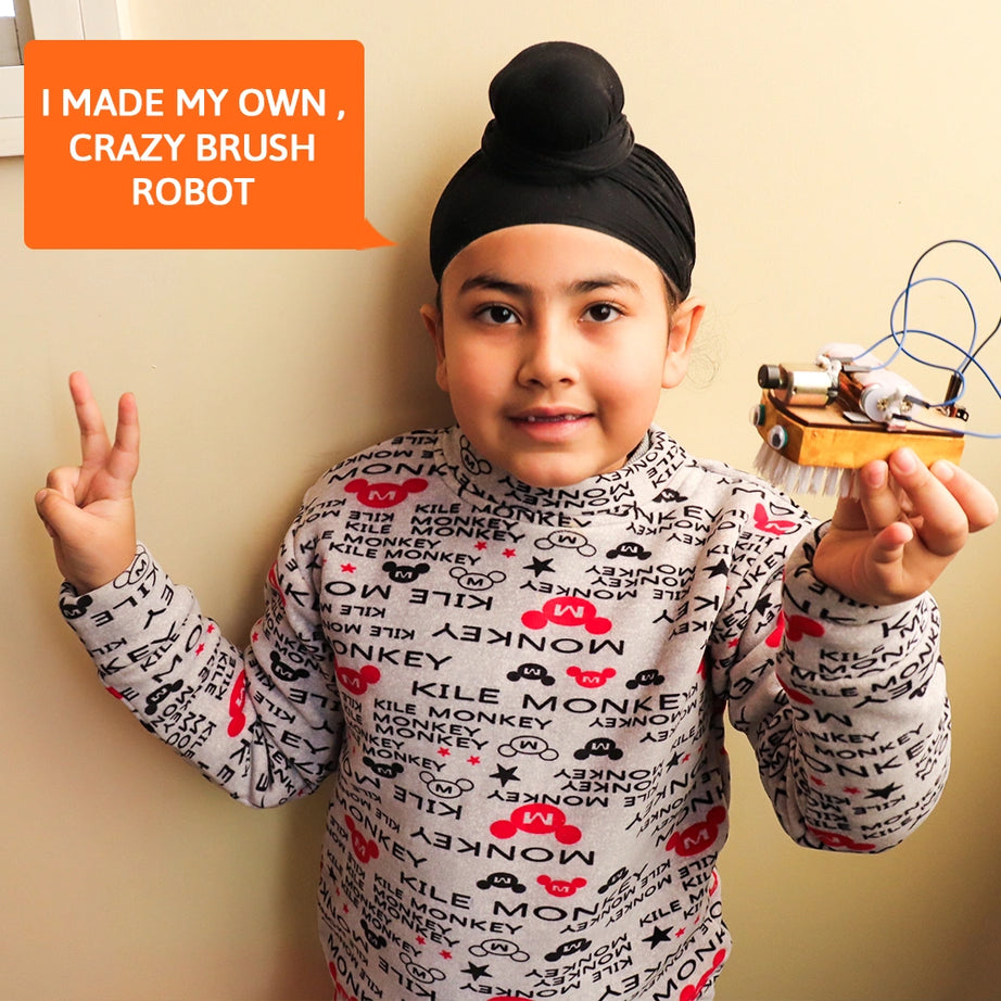 Mini Brush Robot | 8-12 years