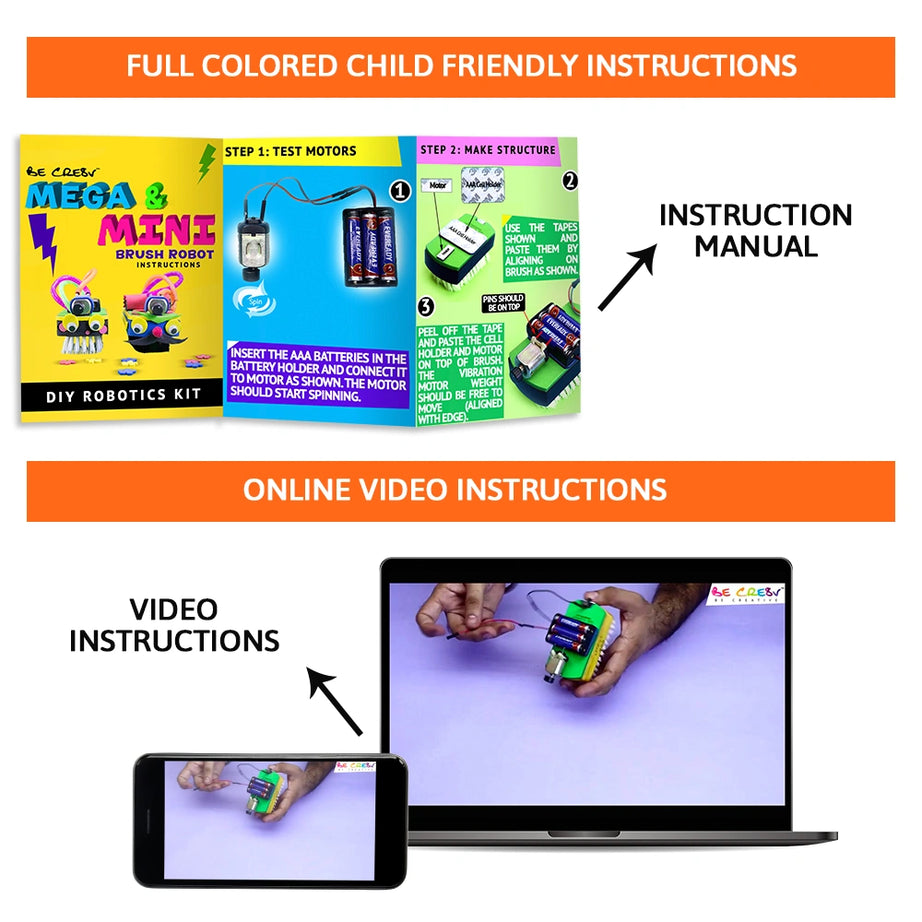 Mini Brush Robot | 8-12 years