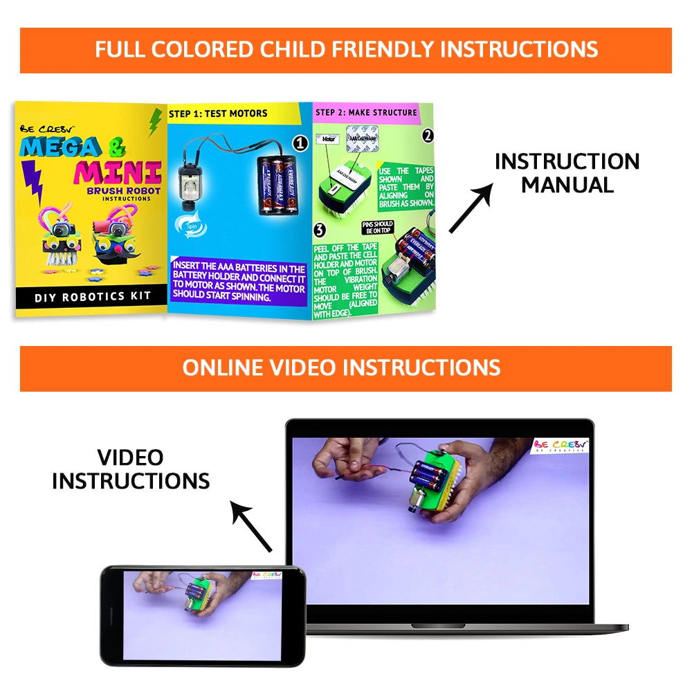 Mini Brush Robot | 8-12 years