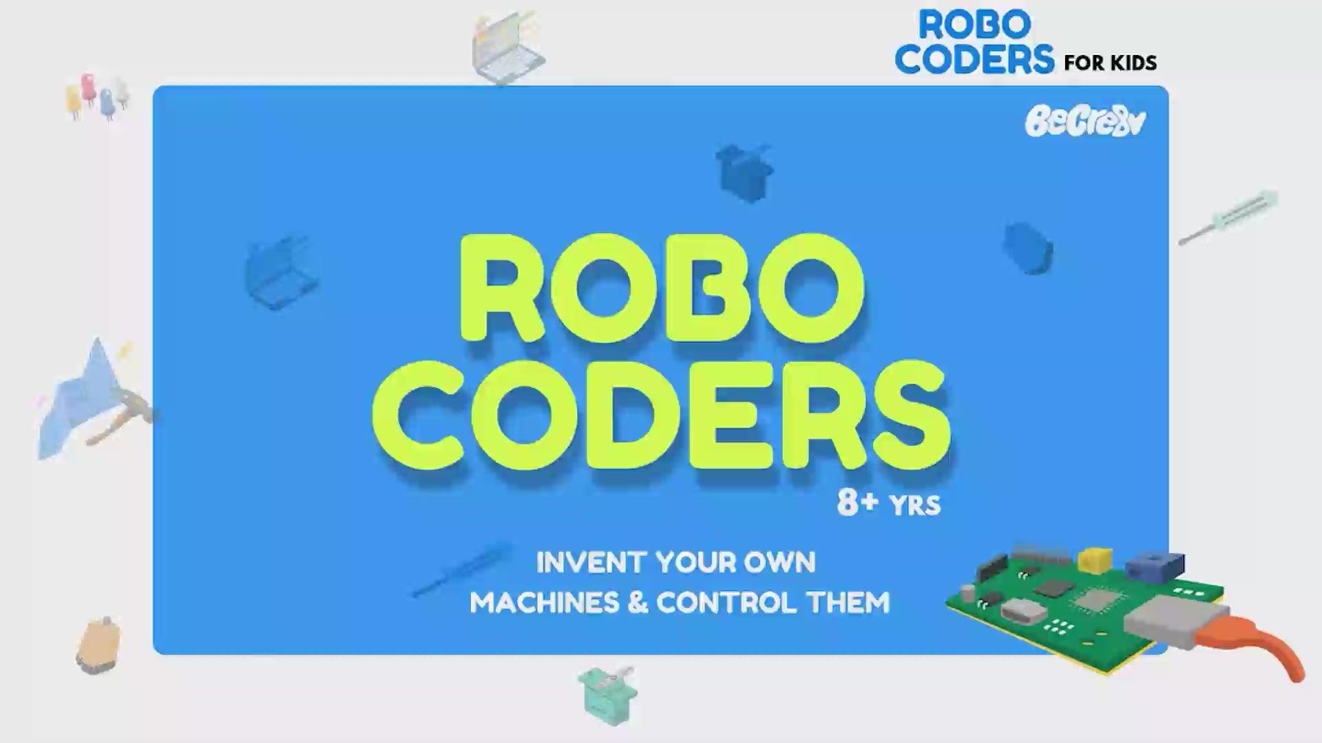 Robocoders Coding Invention STEM Kit | 30+ Experiments | Scratch block coding | 8-14 years